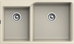 RIVELATO Мойка AXEL 90D 2-чаши 870*520мм beige scuro арт. 250_100_Array